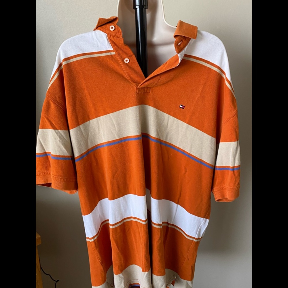 Tommy Hilfiger Polo SZ XL 100% Cotton